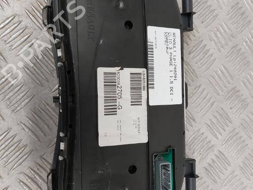 Instrument cluster RENAULT CLIO III (BR0/1, CR0/1) 1.5 dCi (BR17, CR17) | BP23745273C47 