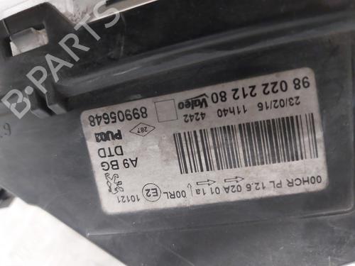 Right headlight PEUGEOT 208 I (CA_, CC_) 1.2 VTI 82 | BP29996296C29 
