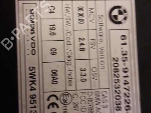 Used Electronic module BMW 1 (E87) 120 d (177 hp) 24349914
