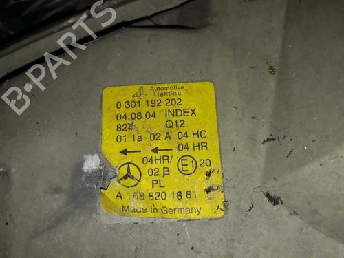 Right headlight MERCEDES-BENZ A-CLASS (W168) A 170 CDI (168.009, 168.109) | BP23655820C29 