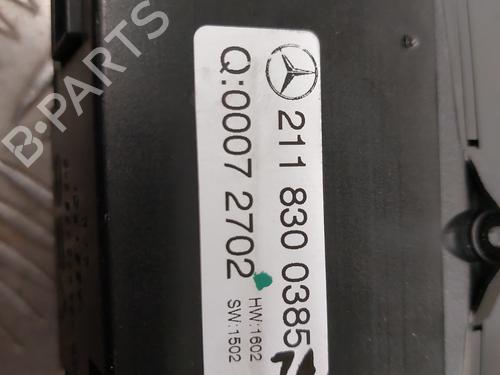 Climate control MERCEDES-BENZ E-CLASS (W211) E 270 CDI (211.016) | BP29529266I5 
