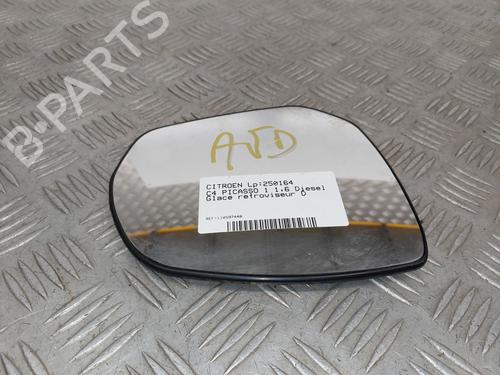 Used Right mirror glass CITROËN C4 Picasso I MPV (UD_) 1.6 HDi (109 hp) 28088537