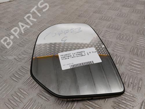 Used Left mirror glass PEUGEOT PARTNER Tepee 1.6 HDi 16V (90 hp) 24874865