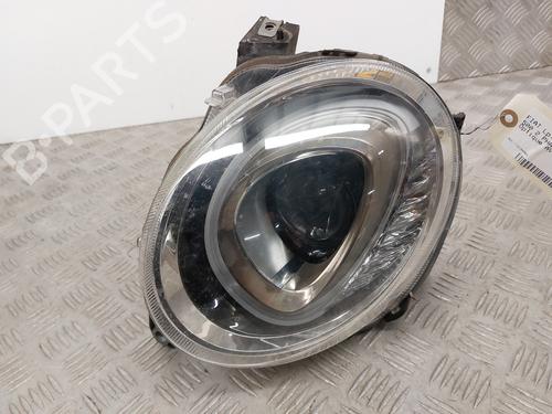 Used Right headlight FIAT 500 (312_) 1.2 (312AXA1A) (69 hp) 31012653