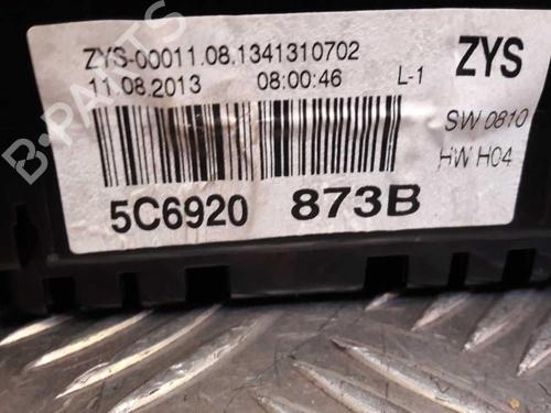 Used Instrument cluster Instrument cluster VW JETTA IV (162, 163, AV3, AV2) 1.4 TSI Hybrid (170 hp) 24852920 24852920