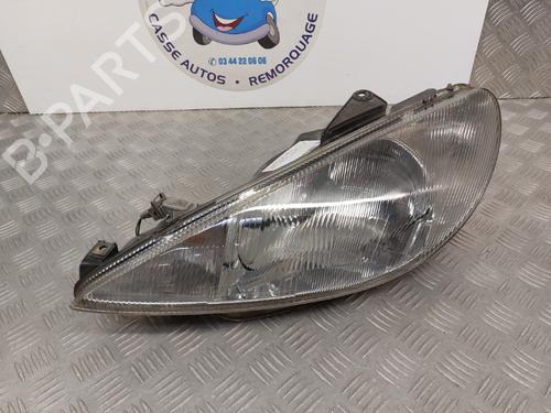 Used Left headlight PEUGEOT 206 Hatchback (2A/C) 1.4 HDi eco 70 (68 hp) 23659550