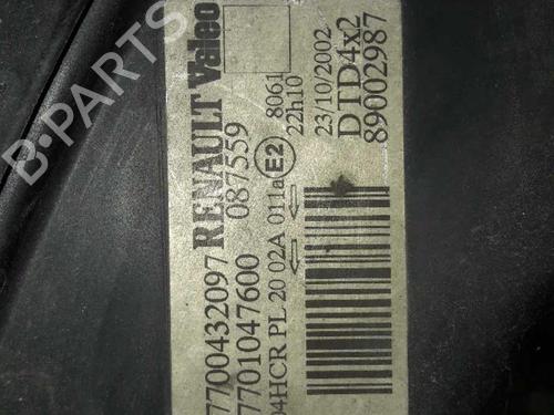 Used Right headlight Right headlight RENAULT SCÉNIC I MPV (JA0/1_, FA0_) 1.9 dCi (JA05, JA1F) (102 hp) 23655838 23655838