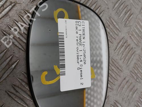 Spejlglas venstre CITROËN C3 I (FC_, FN_) 1.4 HDi (68 hp) 31794717
