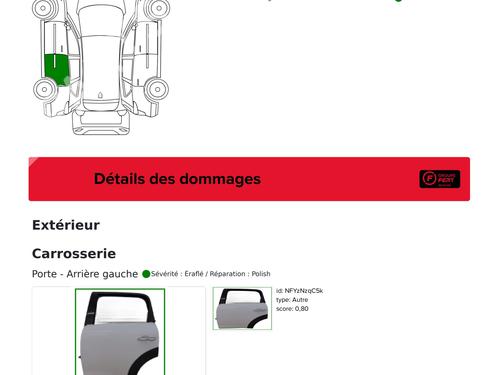 Left rear door MINI MINI COUNTRYMAN (R60) Cooper S | BP24242494C4 