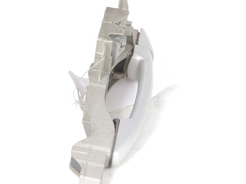 Rear left exterior door handle PEUGEOT 407 (6D_) 2.0 HDi 135 (6DRHRH, 6DRHRE, 6DRHRG, 6DRHRJ) | BP26660990C130 