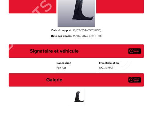 Right front fenders DACIA LOGAN MCV (KS_) 1.5 dCi (KS0W) | BP32302622C42