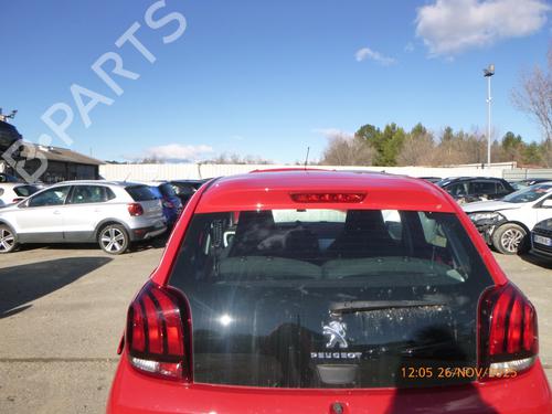 Used Tailgate PEUGEOT 108 1.0 VTi 72 (72 hp) 30681321