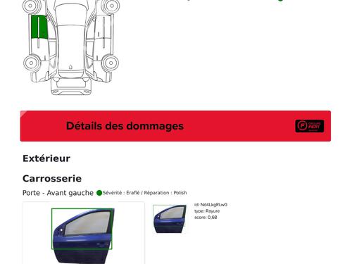 Left front door HYUNDAI i20 I (PB, PBT) 1.2 | BP32237372C2