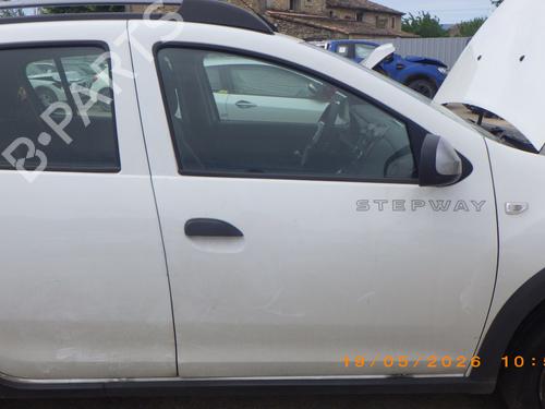 Porta frente direita Porta frente direita DACIA SANDERO II 1.0 SCe 75 (B8JC, B8JD, B8NC) (73 hp) 35921553 35921553