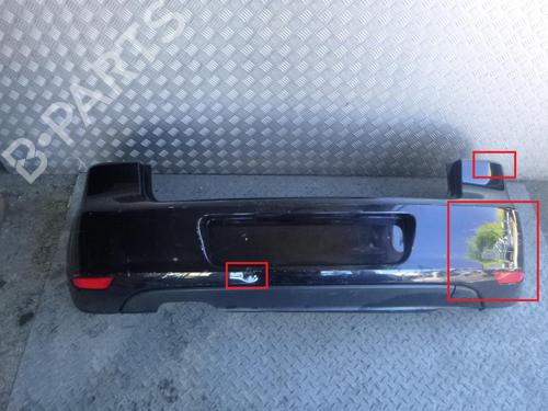 Rear bumper VW GOLF VI (5K1) 2.0 TDI | BP24242758C8 
