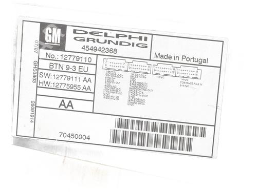 Radio SAAB 9-3 (YS3F, E79, D79, D75) 1.9 TiD | BP27596406E6 
