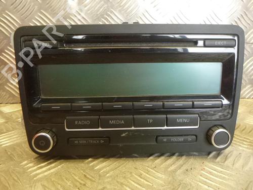 Used Radio VW POLO V (6R1, 6C1) 1.6 TDI (90 hp) 24241233