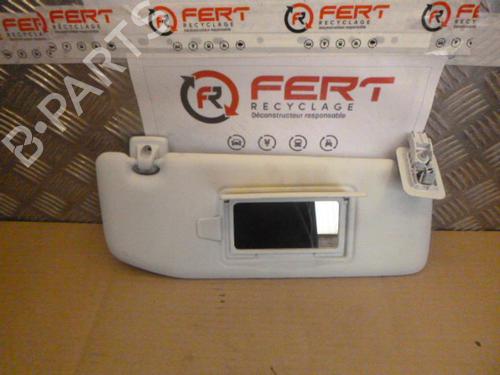 Used Right sun visor PEUGEOT 208 I (CA_, CC_) 1.6 HDi / BlueHDi 75 (75 hp) 24243088