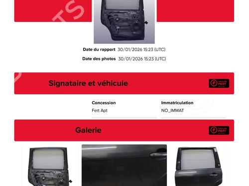 Left rear door FORD GALAXY II (WA6) 2.0 TDCi | BP32002567C4 