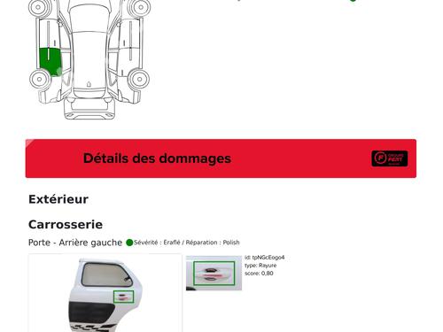 Dør venstre bagtil CITROËN C4 CACTUS 1.6 HDi 90 | BP31359432C4 - Image 6