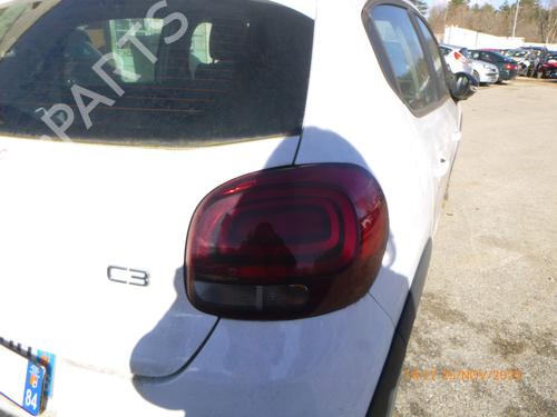 Used Right taillight CITROËN C3 III (SX) 1.2 PureTech 82 (83 hp) 30637914