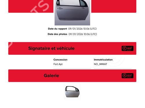 Right front door CITROËN DS3 (SA_) 1.6 HDi 110 | BP31355914C3