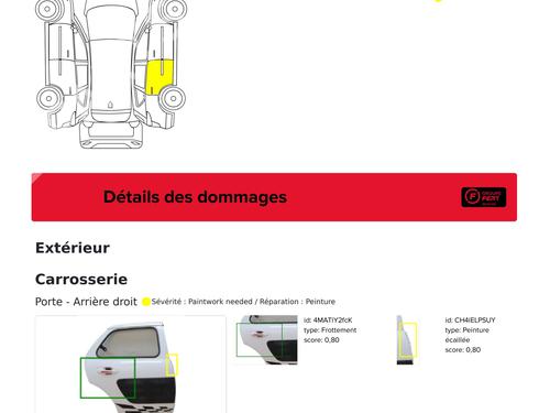 Dør højre bagtil CITROËN C4 CACTUS 1.6 HDi 90 | BP31359431C5 - Image 9