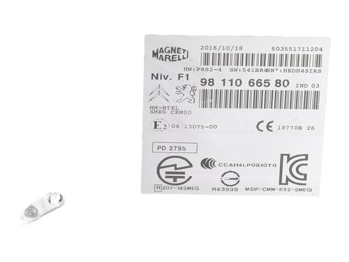 Used Radio Radio PEUGEOT 208 I (CA_, CC_) 1.6 HDi / BlueHDi 75 (75 hp) 26393851 26393851