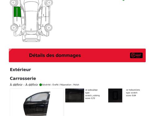 Left front door CITROËN C5 III Break (RW_) 2.0 HDi | BP28705287C2 