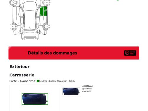 Right front door MINI MINI (R50, R53) One | BP24242101C3 