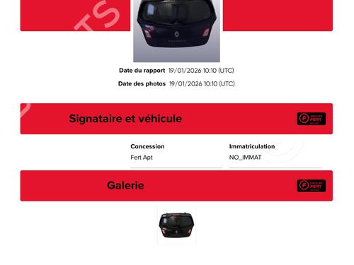 Tailgate RENAULT TWINGO II (CN0_) 1.5 dCi 75 | BP31711275C6