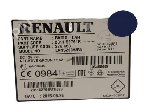 Used Radio Radio DACIA DUSTER (HS_) 1.2 TCe 125 (125 hp) 29756216 29756216