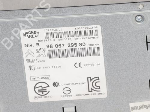 Radio PEUGEOT 208 I (CA_, CC_) 1.2 VTI 82 | BP24242548E6 