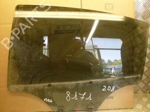 Used Rear left door window PEUGEOT 208 I (CA_, CC_) 1.2 VTI 82 (82 hp) 24242145
