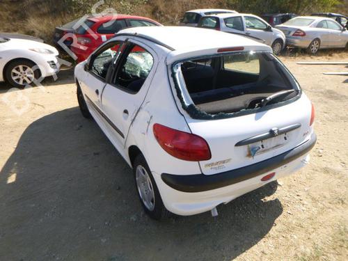Rear bumper PEUGEOT 206 Hatchback (2A/C) 1.4 i | BP24243099C8 