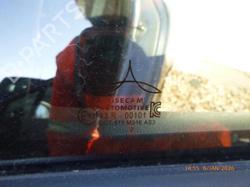 Rear left door window RENAULT CLIO V (B7_) 1.5 Blue dCi 100 (B7AD) | BP31311067C20