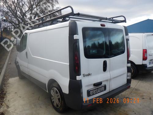 Left sun visor RENAULT TRAFIC II Van (FL) 1.9 dCi 100 (FL0C, FL0K, FL0B) | BP33453513I1  - Image 10