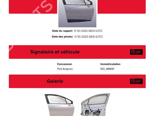 Right front door RENAULT CLIO IV (BH_) 1.5 dCi 75 | BP29520363C3 