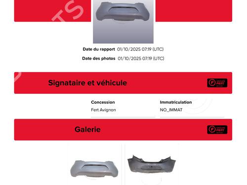 Rear bumper FORD KA (RU8) 1.2 | BP29220867C8 