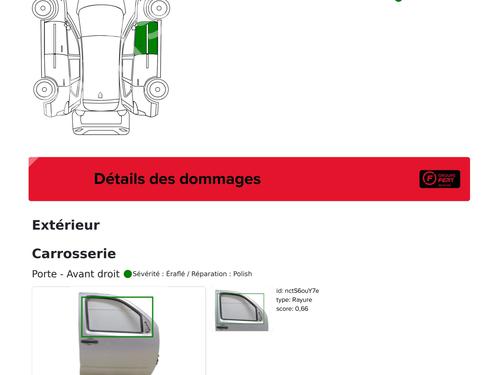 Right front door NISSAN NAVARA NP300 (D40) 2.5 dCi 4WD | BP28721943C3 