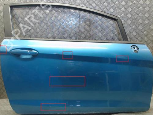 Right front door FORD FIESTA VI (CB1, CCN) 1.6 Ti | BP24251769C3 