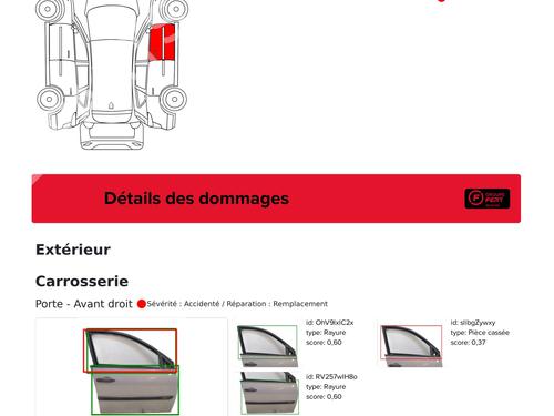Right front door RENAULT MEGANE II (BM0/1_, CM0/1_) 1.5 dCi (BM02, BM13, BM2A, CM02, CM13) | BP29865235C3