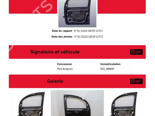 Right front door RENAULT KANGOO / GRAND KANGOO II (KW0/1_) 1.5 dCi 90 (KW05, KW08, KW0G, KW11) | BP29519729C3 