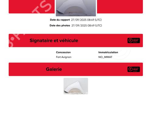 Left front fenders PEUGEOT 308 SW I (4E_, 4H_) 1.6 HDi | BP29220819C41 