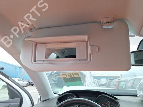 Used Left sun visor Left sun visor PEUGEOT 308 SW II (LC_, LJ_, LR_, LX_, L4_) 1.2 THP 110 (110 hp) 31696591 31696591