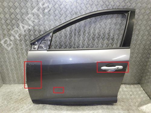 Used Left front door RENAULT MEGANE III Hatchback (BZ0/1_, B3_) 1.9 dCi (BZ0N, BZ0J) (131 hp) 24246835