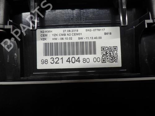 Instrument cluster CITROËN C3 / C3 ORIGIN III (SX) 1.5 BlueHDi 100 (SXYHYP, SXYHTU) | BP24251076C47 