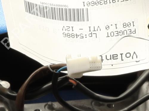 Steering wheel PEUGEOT 108 1.0 VTi | BP24250476C49 
