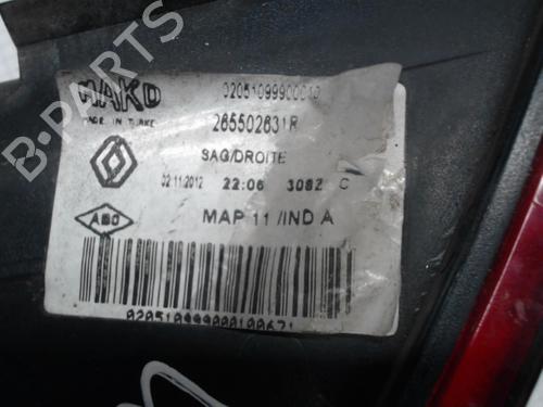 Right taillight RENAULT CLIO IV (BH_) 1.5 dCi 75 | BP24247175C35 
