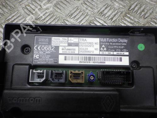 Used Display monitor Display monitor RENAULT MEGANE III Hatchback (BZ0/1_, B3_) 1.5 dCi (BZ09, BZ0D, BZ1W, BZ29, BZ14) (110 hp) 24245245 24245245